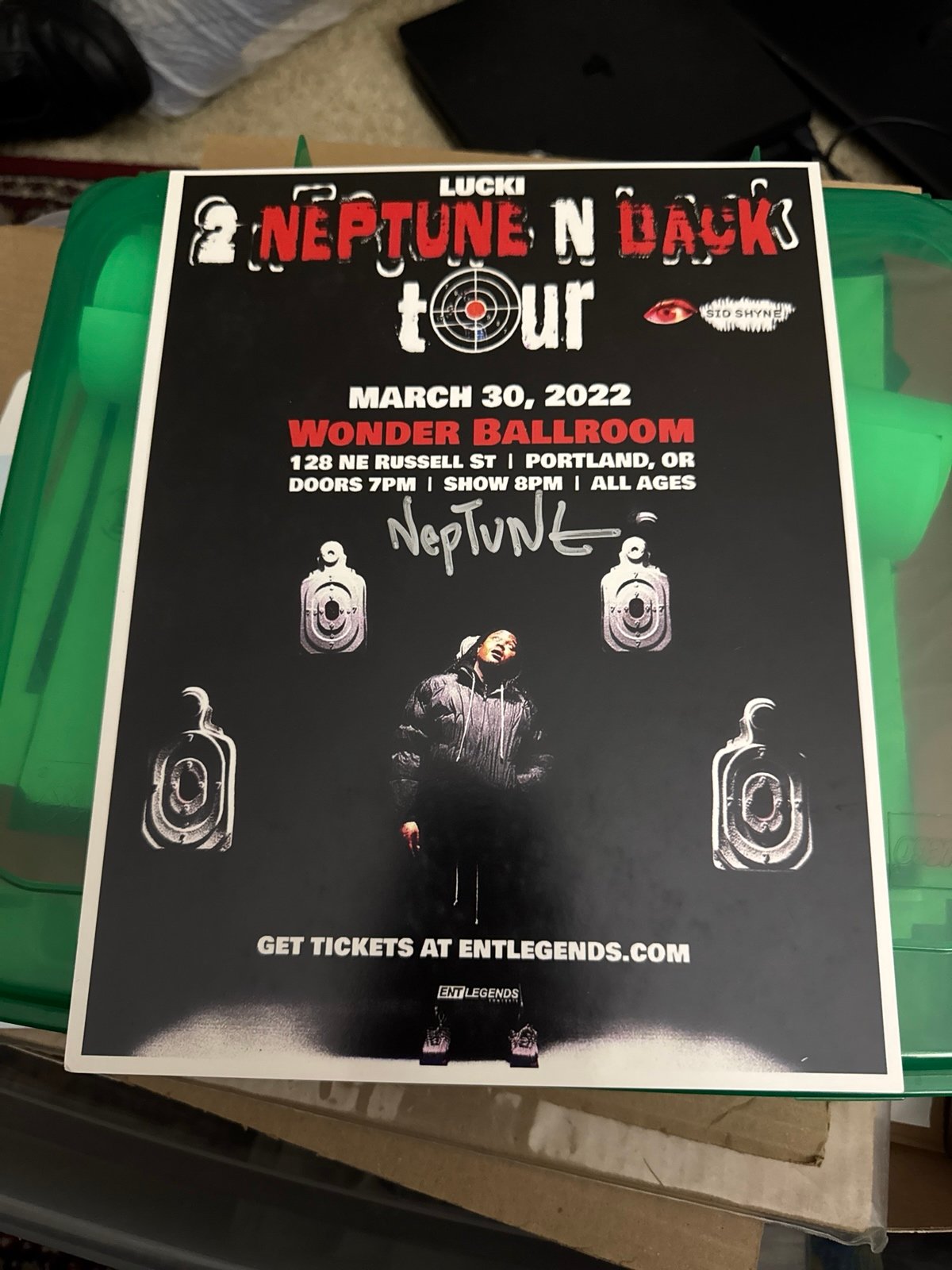 Lucki signed autographed photo