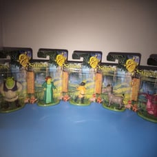 Dreamwork Micro Sherk Collection set of 5 NEW