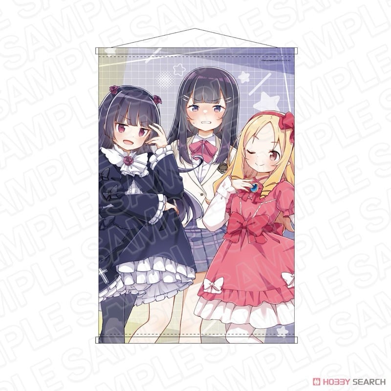 Watahazu/Oreimo/Ero Manga Sensei B2 Tapestry Kaede & Kuroneko & Elf