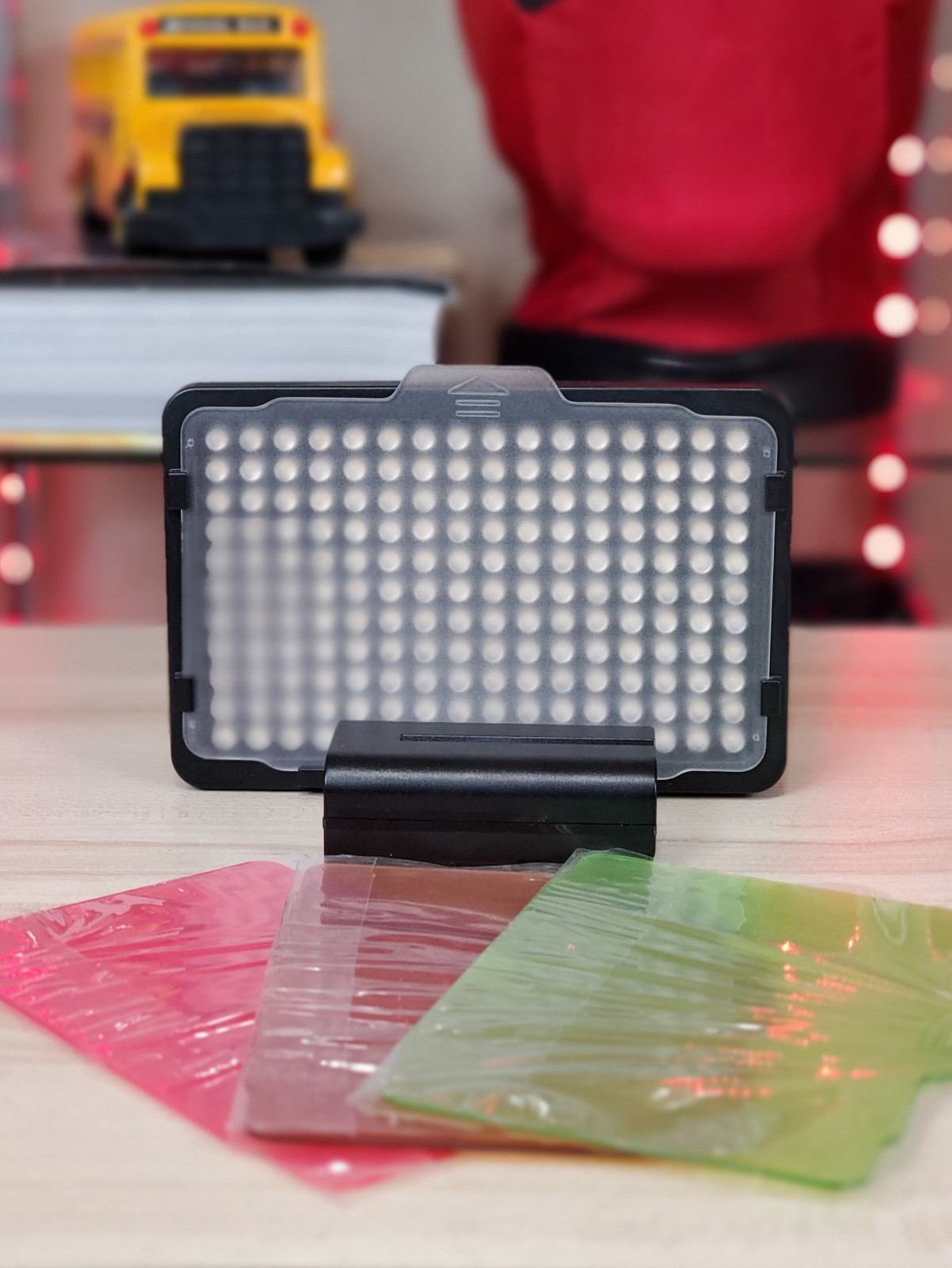Led Photo Video Light with Filters