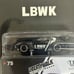 MINI GT LBWK Nissan GT-R Black Matte Black 1/64