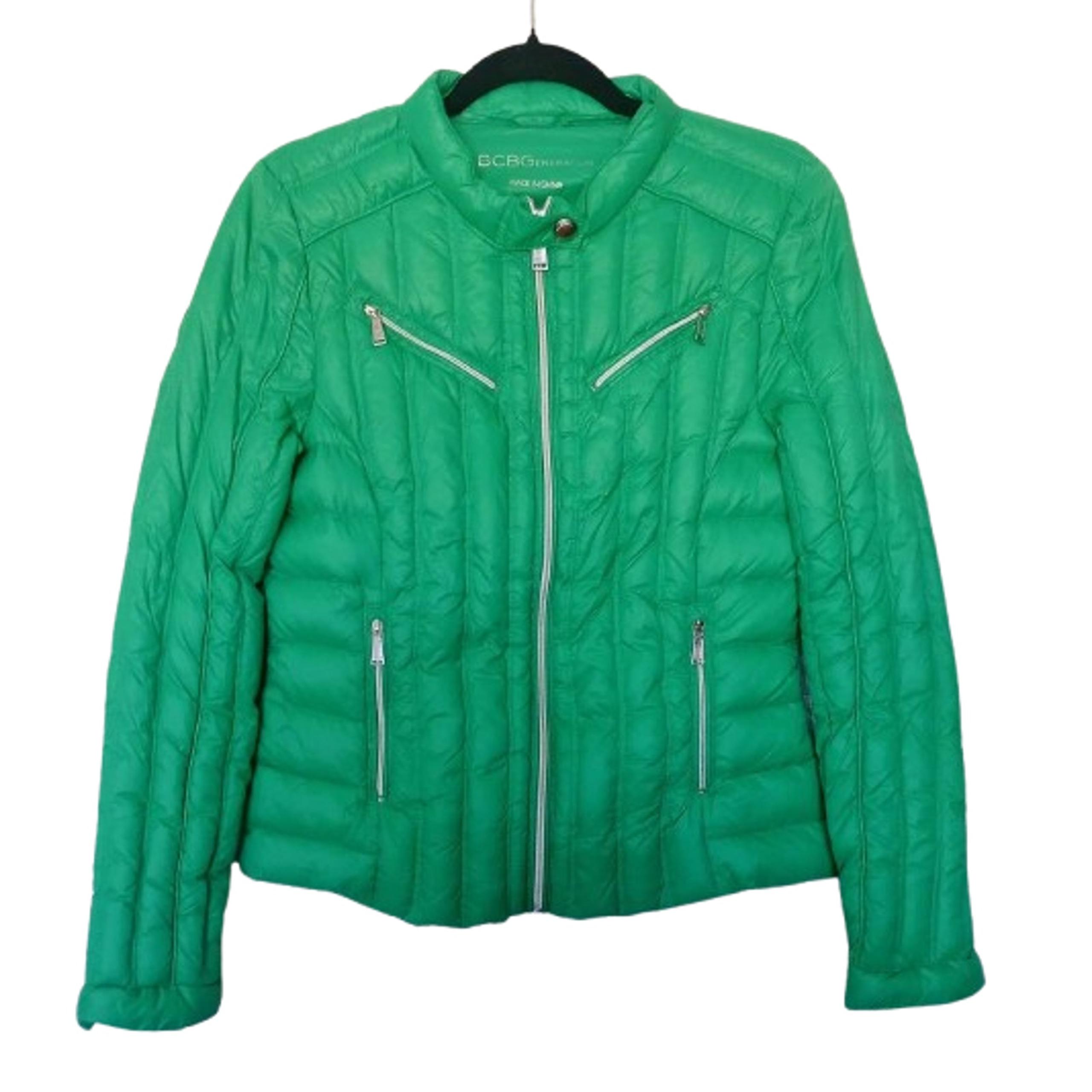 BCBGeneration Puffer Coat Jacket Lightweight Down Filled Winter Womens SZ Medium