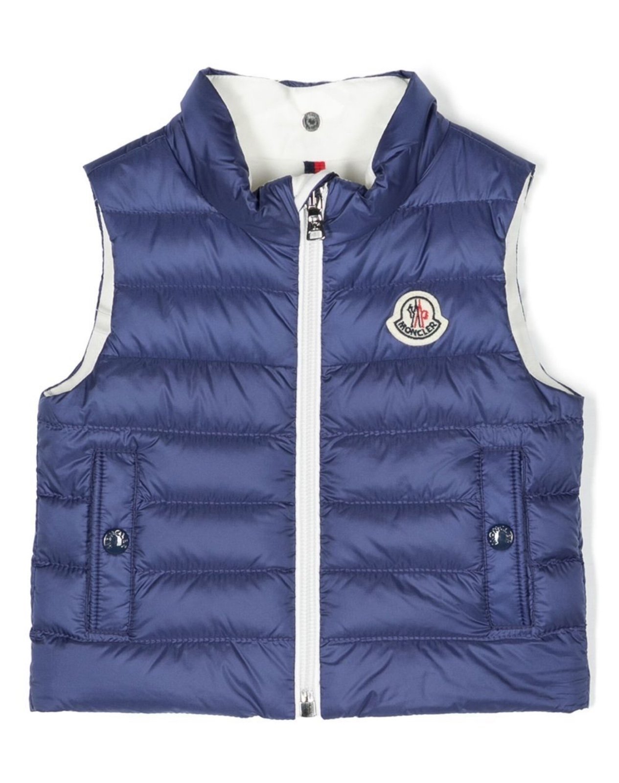 Moncler Enfant logo-patch padded gilet size 18/24 months EUC
