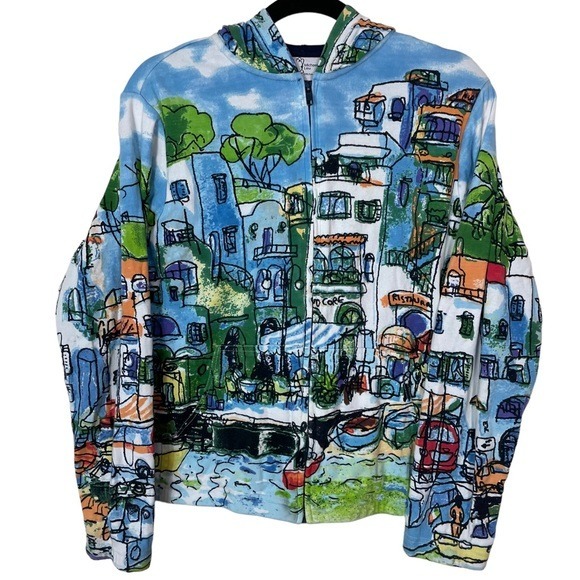 Michael Leu Wearable Art Artist European River Stacked City Boats Architecture M