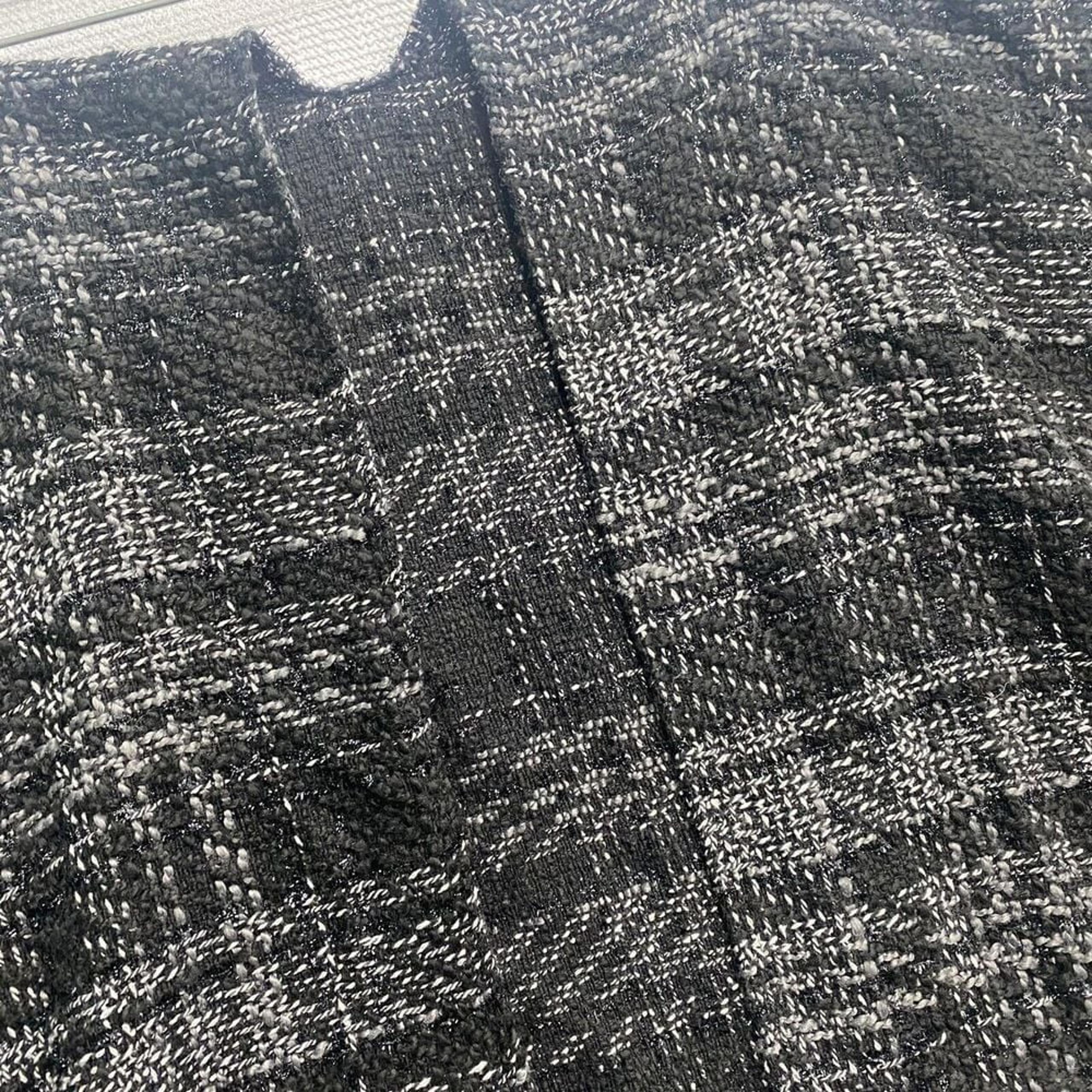 Women's Black Grey  Knit Winter Shawl Blanket Wrap Fringe Warm Casual Comfort