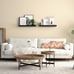 Floating Shelves Wall Mounted Modern Black 15.7 -SET OF 2