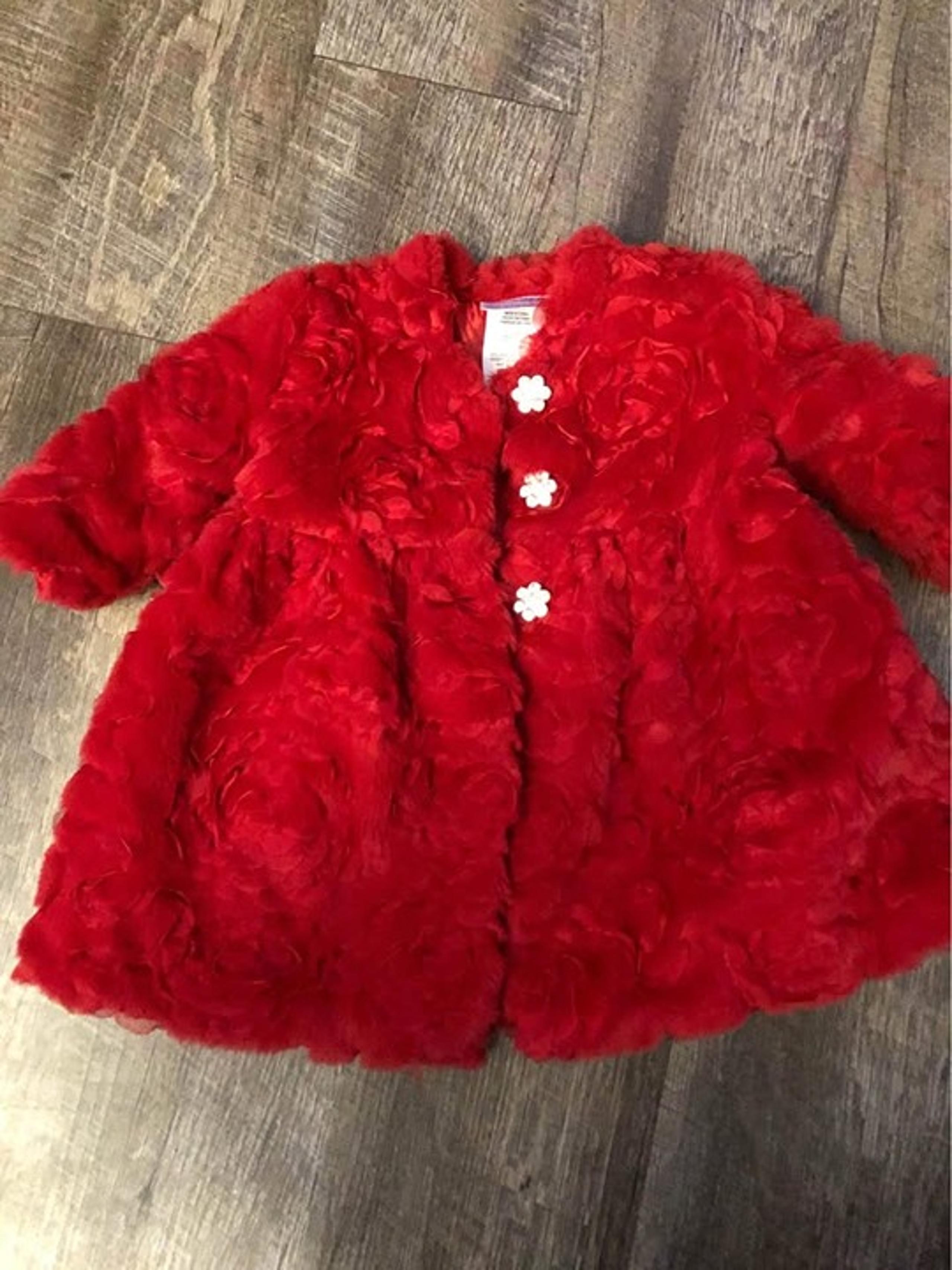 Red Rose Coat, Baby Coat, Winter Coat, Fashion Coat, Baby winter coat, Kids Coat