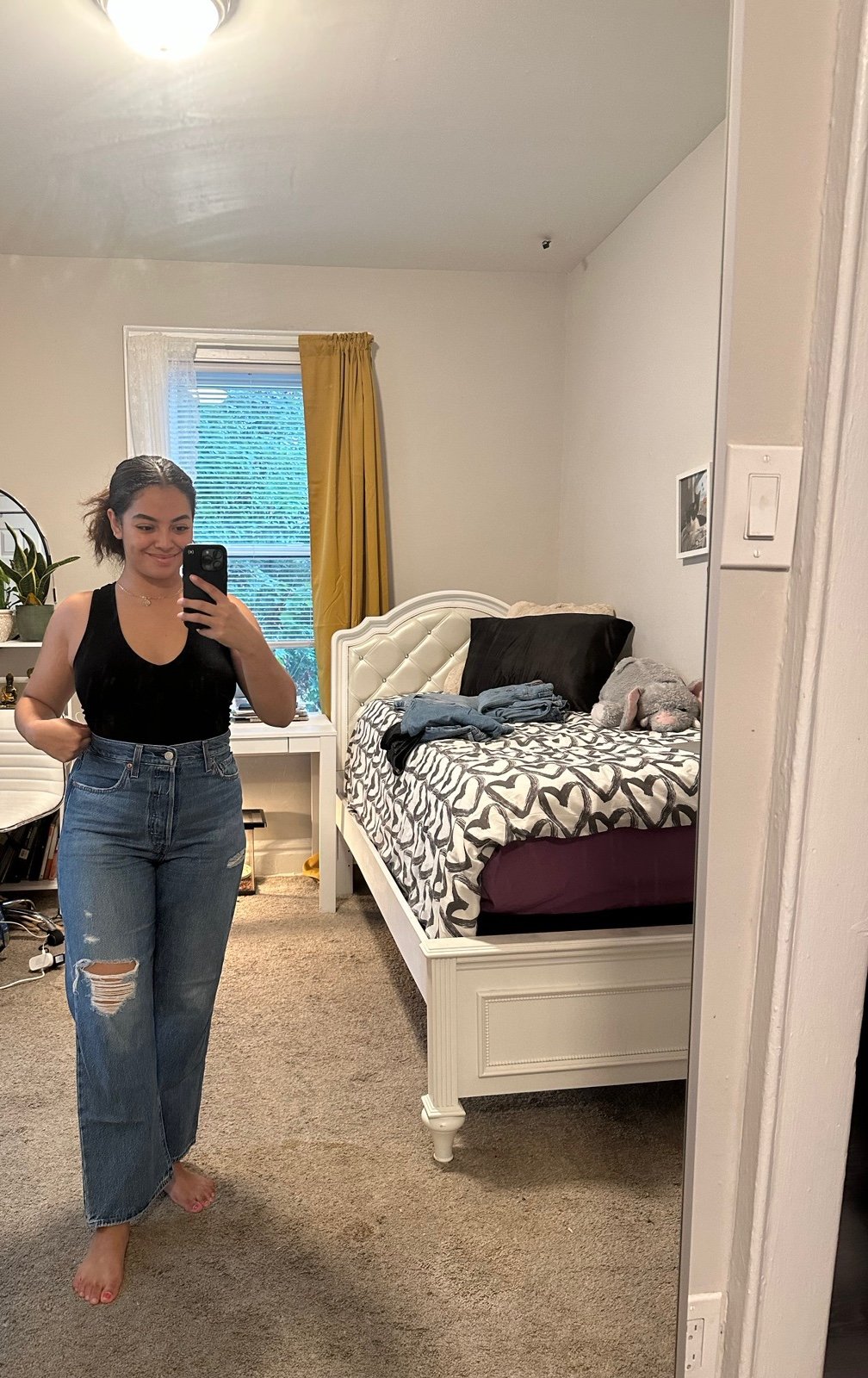 levi ribcage jeans