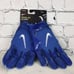 Nike Vapor Jet Football Gloves CZ4127 Men’s Size XL - Blue