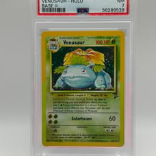 Venusaur Holo Base Set 2 PSA 7