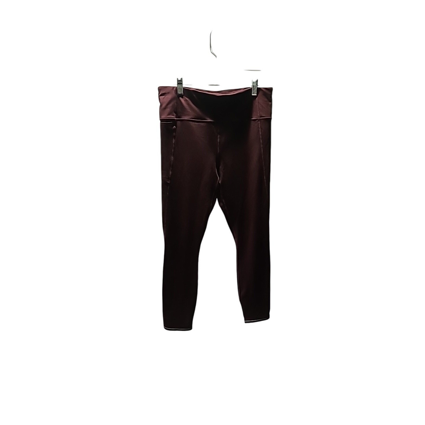 Athleta Athletic Leggings Women's M Burgundy