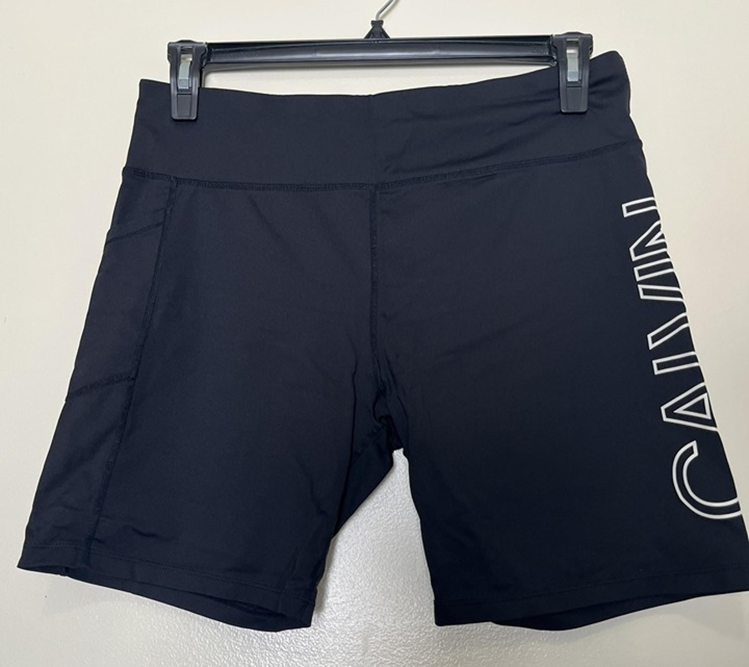 Calvin Klein Women's High-Waisted Bike Shorts XXL Black