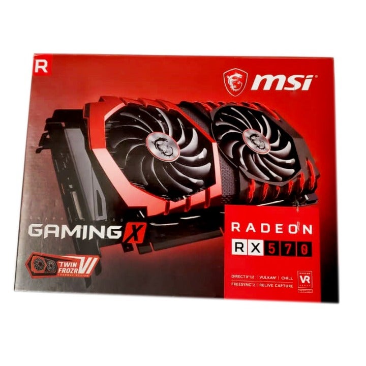 MSI Radeon rx 570 gaming x 4gb graphics card