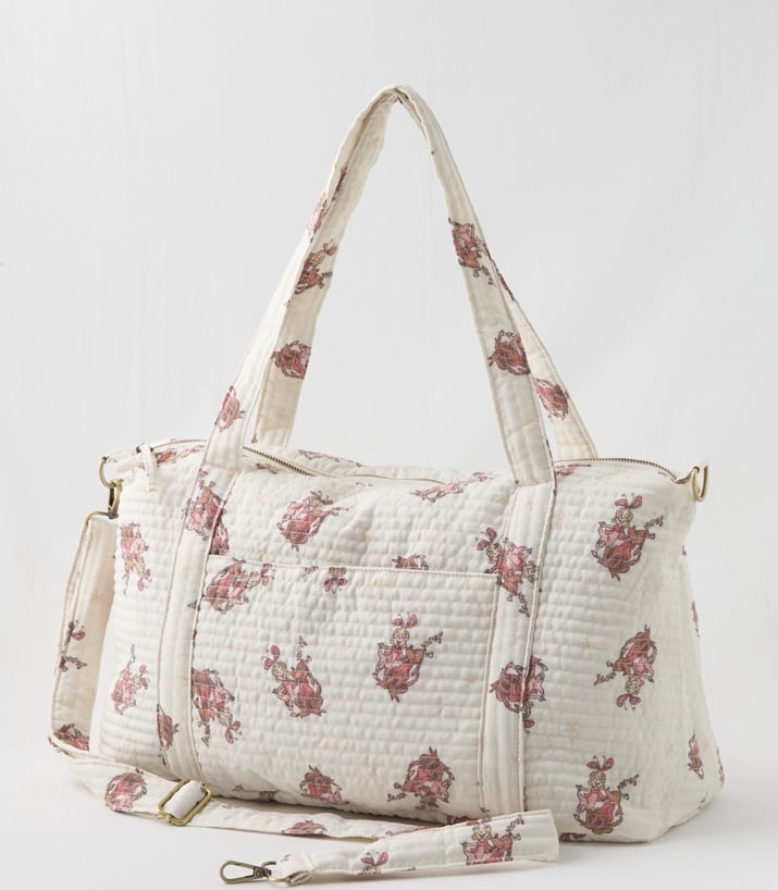 Cindy Lou Who and Max Quilted Duffle Bag NWT