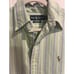 NWT Ralph Lauren Classic Fit Men’s Striped Button Down Green Blue