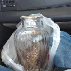 glass vase