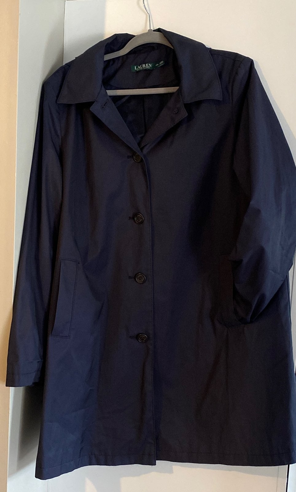 Ralph Lauren Navy Rain Coat Jacket XXL