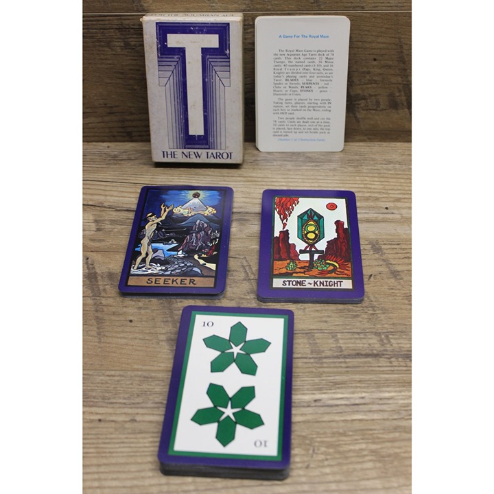 The New Tarot for the Aquarian Age John Starr Cooke 1969 illustrated deck
