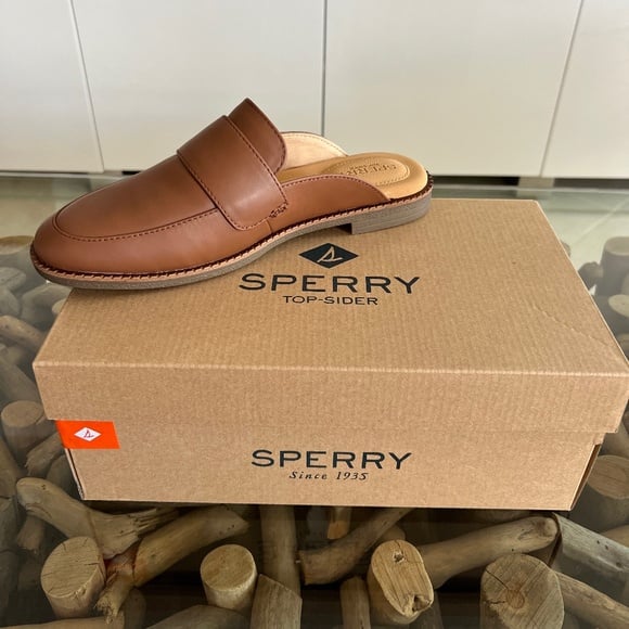 SPERRY Memory Foam Tan Waypoint Mule