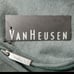 VAN HEUSEN MEN'S PULLOVER SWEATER SZ S MODERN 1/4 ZIP GRN GABLES HTR NWT! (CJ2)