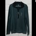 VAN HEUSEN MEN'S PULLOVER SWEATER SZ S MODERN 1/4 ZIP GRN GABLES HTR NWT! (CJ2)