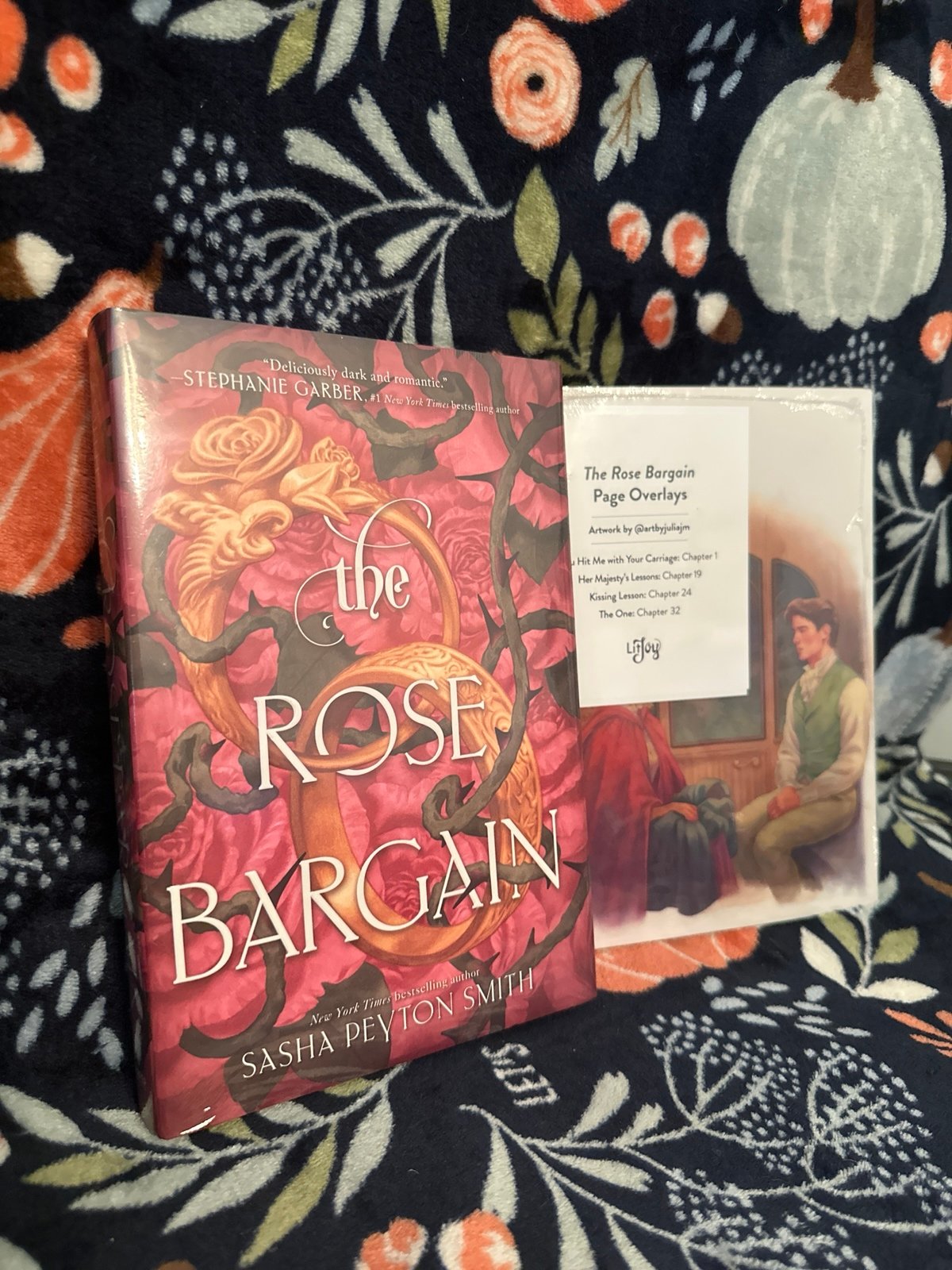 Litjoy TBR book box special edition of The Rose Bargain