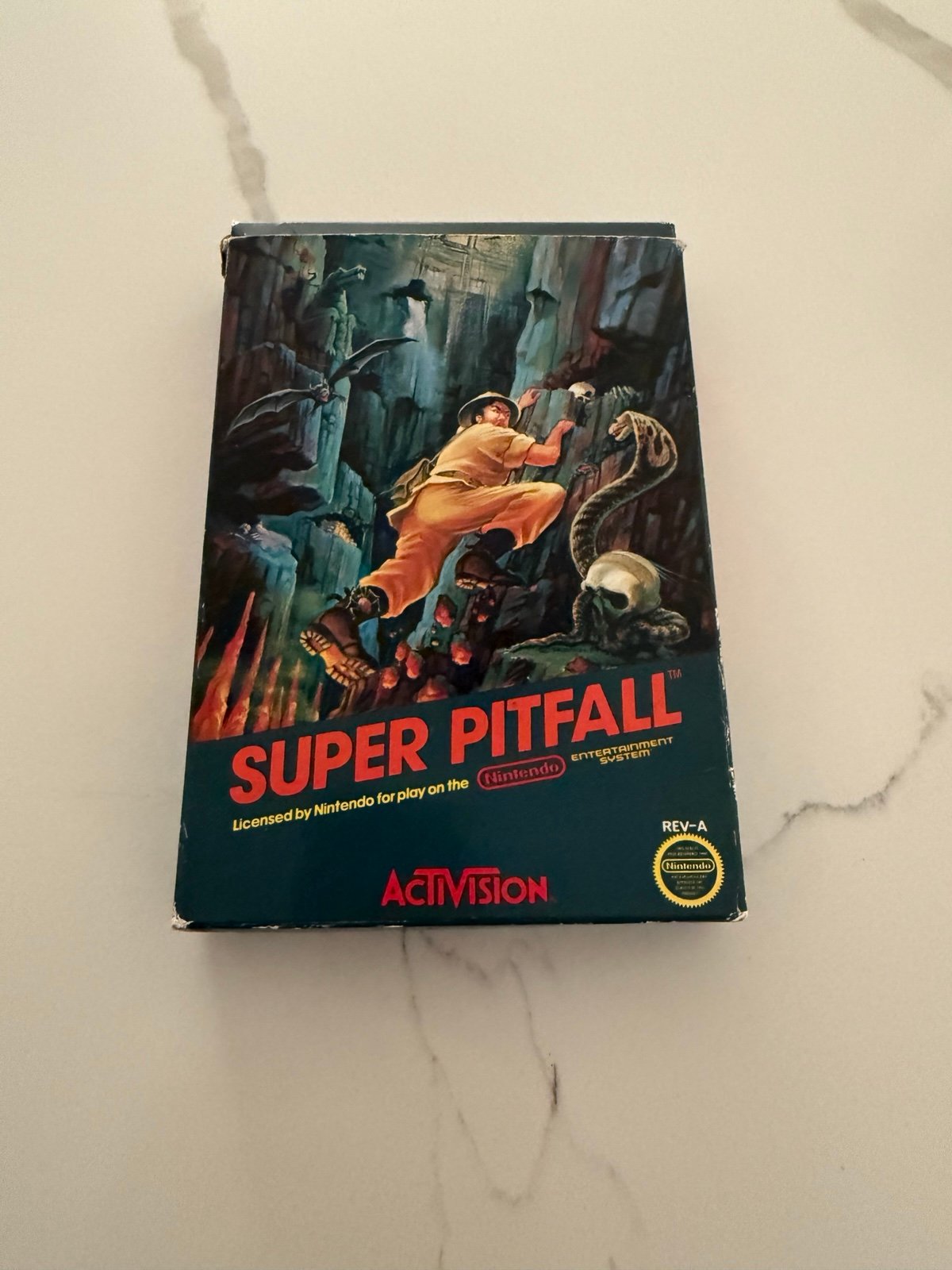 Super Pitfall Nintendo NES Game Complete In Box