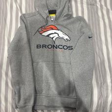 NWT Nike Small Denver Broncos Hoodie
