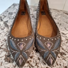 Frye Women's Brown Ballet-shoes size 8M