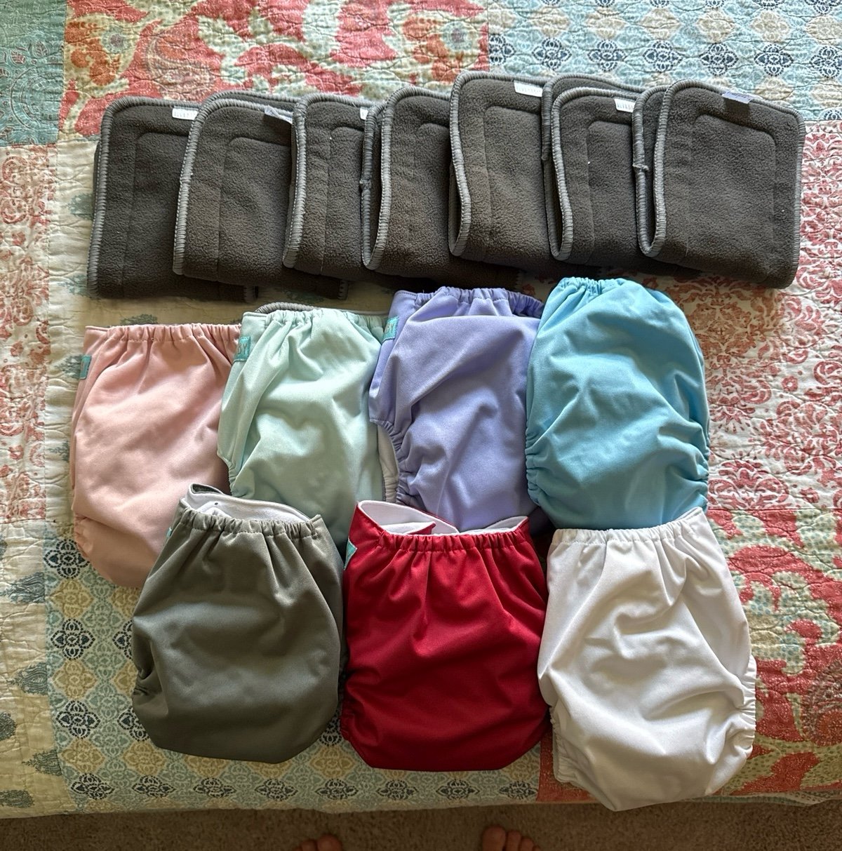 Alva Baby Reusable Cloth Diapers with inserts