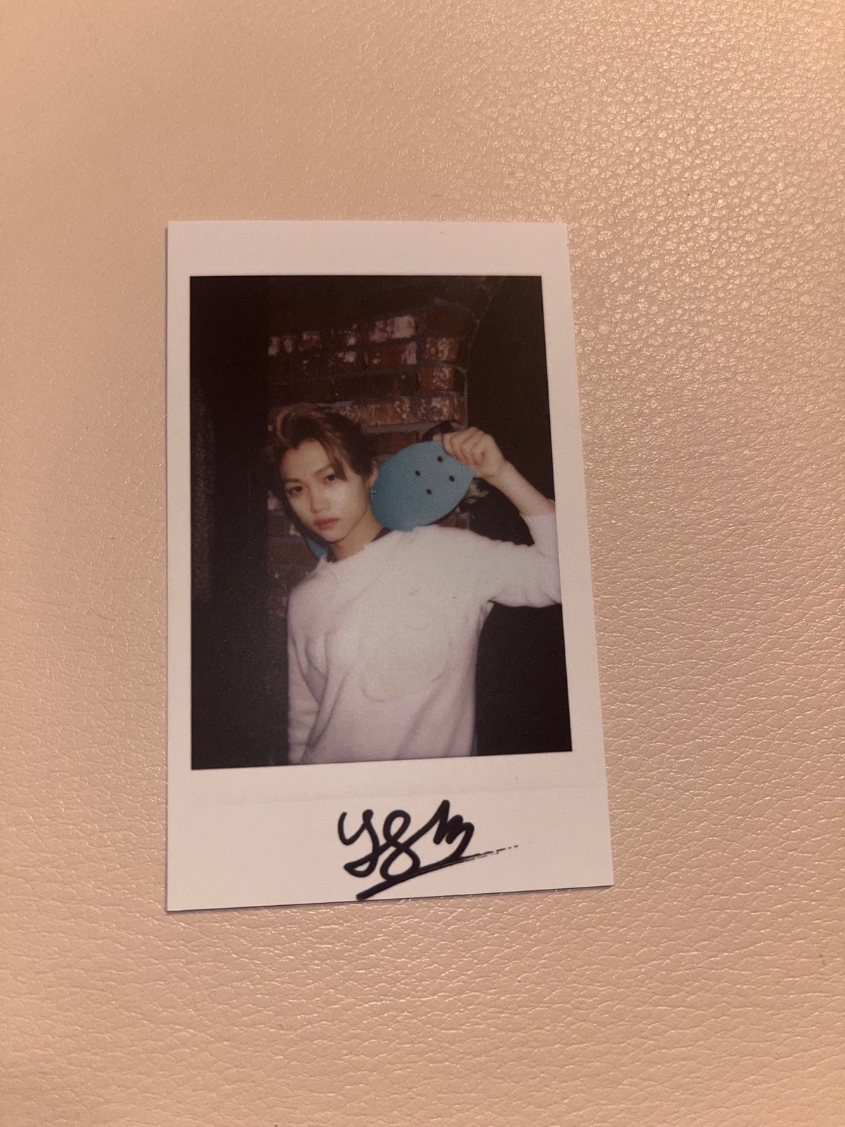 Straykids Felix Rare Printed Signed Polaroid Photocard