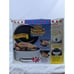 George Foreman Lean Mean Contact Roasting Machine 8 Qt Oval Baking Pan Timer NIB