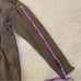 Rei womans Rainier Long Line Rain Jacket brown XS