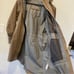 Rei womans Rainier Long Line Rain Jacket brown XS