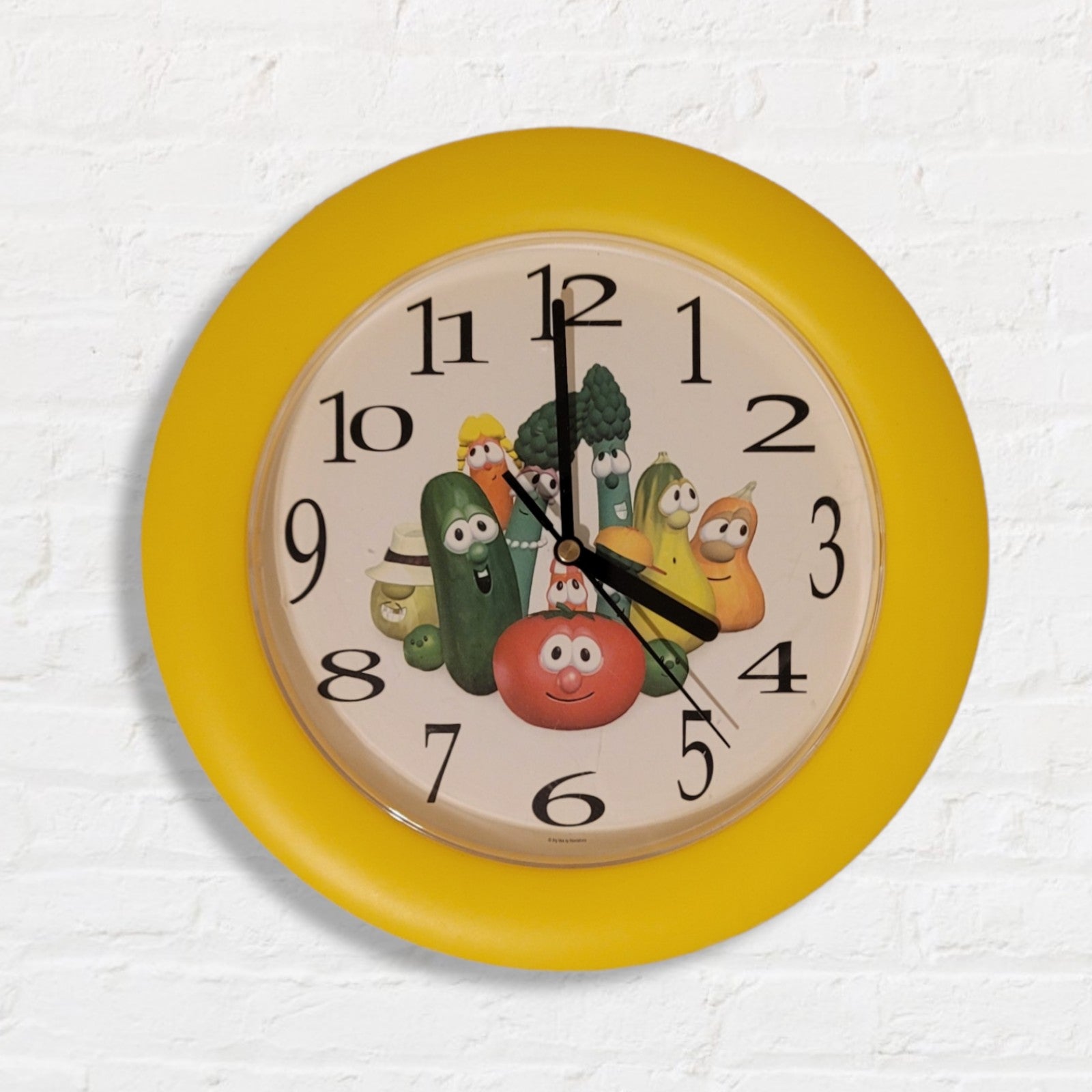 your satisfaction is our target Big Clock Wall Tales Veggie Vintage Ideas Veggietales 1999 Vintage & collectibles your satisfaction is our target Big Clock Wall Tales Veggie Vintage Ideas Veggietales 1999 Vintage & collectibles