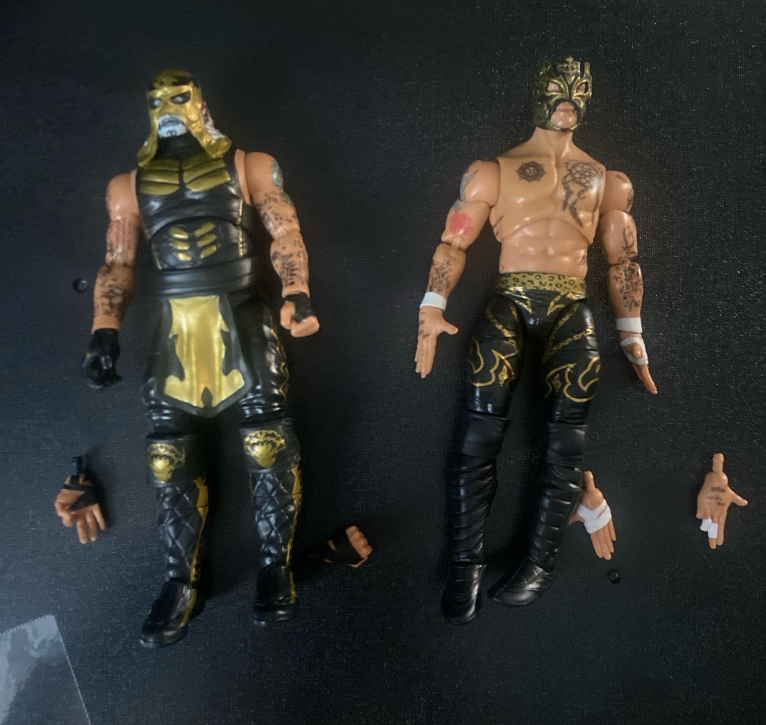 WWE Aew Penta and Rey Fenix Unrivaled 6 Figure lot