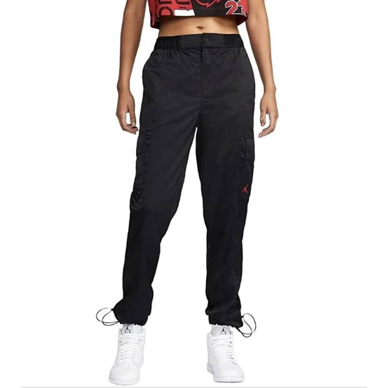 Nike Jordan Utility Cargo Track Pants Gym Workout Street Fashion Women SZ Medium