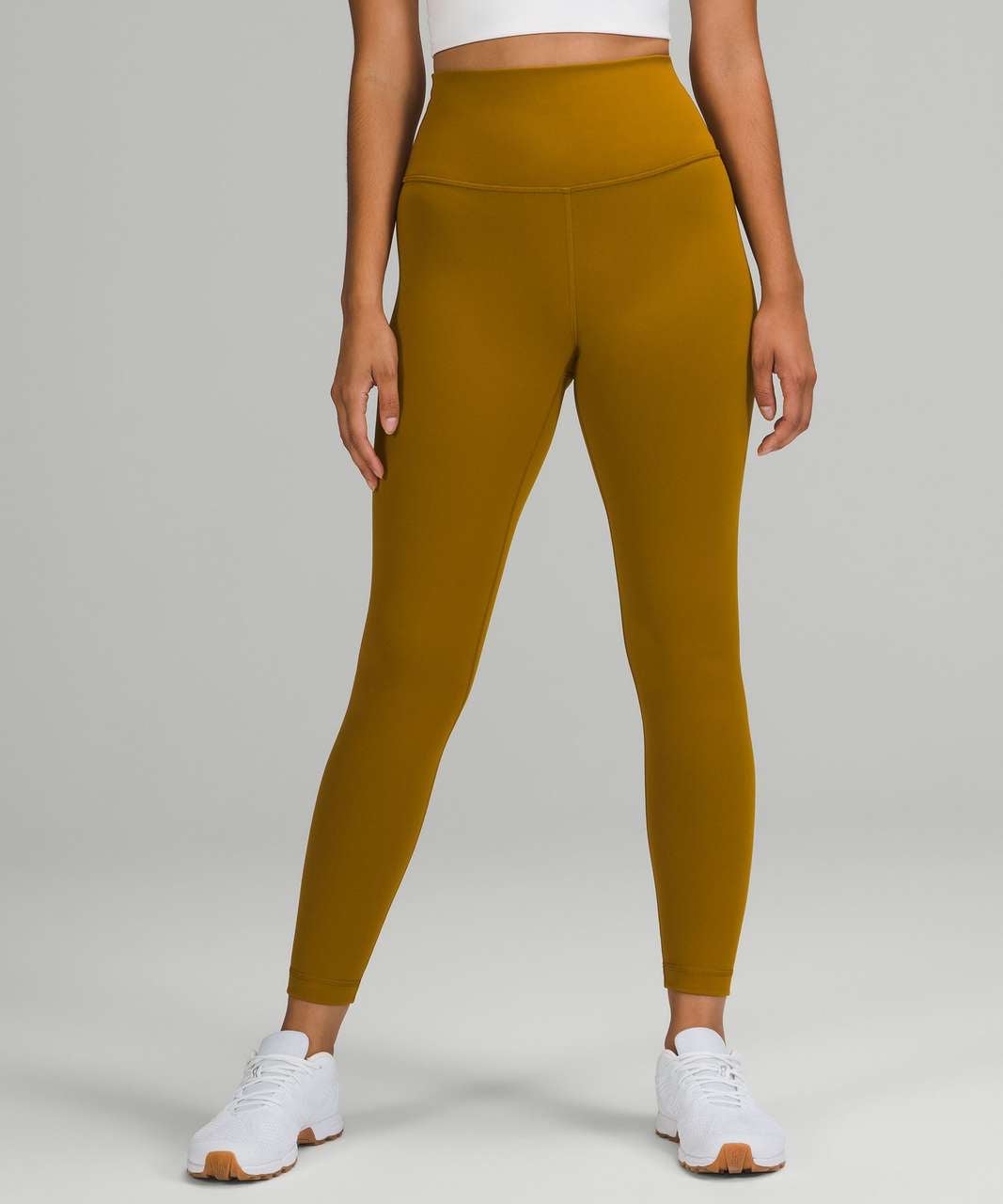 Lululemon Wunder Train High Rise Tight 25 size 0 Gold Spice GLSC