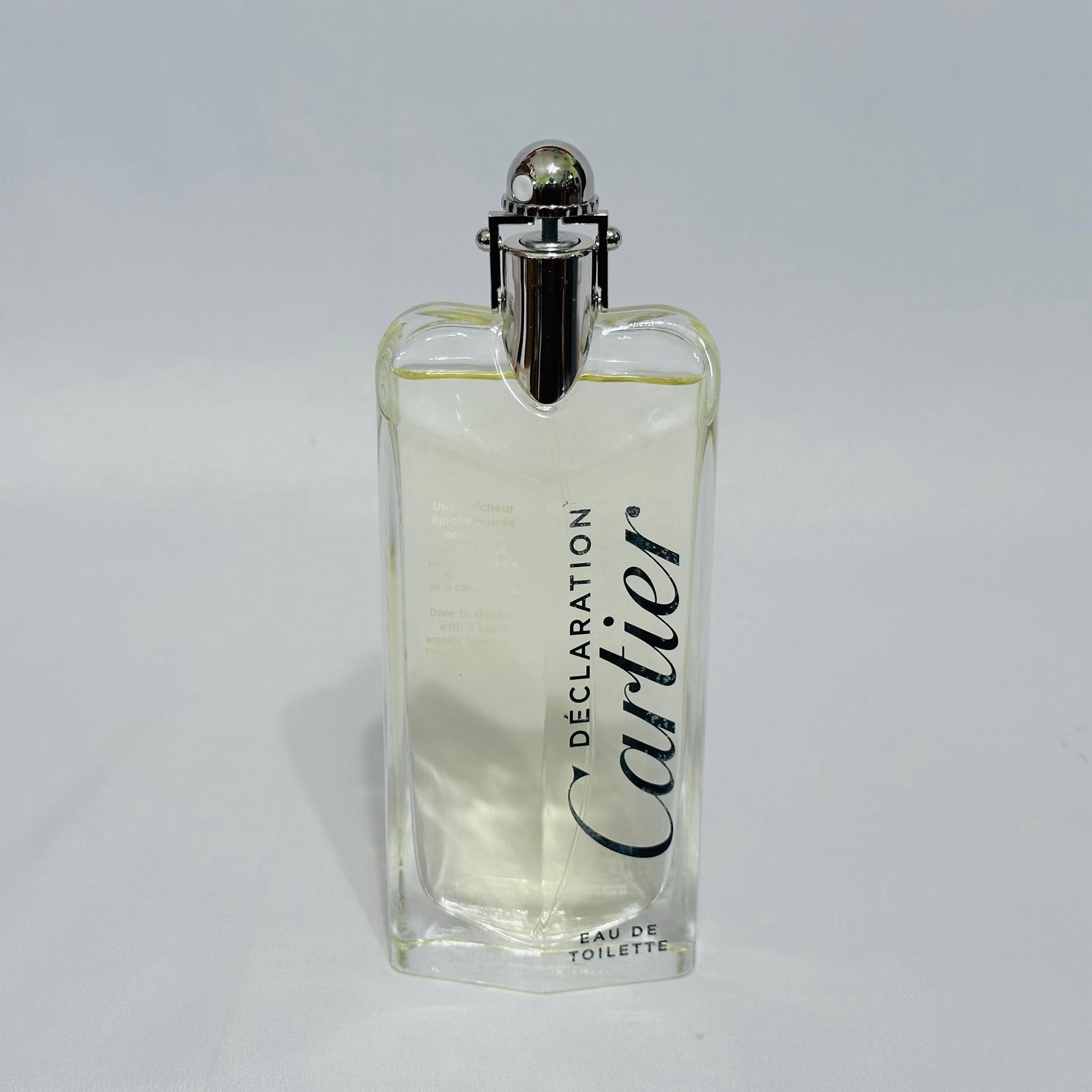 USED Vintage: Declaration Cartier men 3.3 fl.oz / 100 ml eau de toilette spray