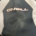 VTG O'NEILL ADULT REACTOR 1/2 Suit 21mm Black Back ZIP SIZE MT USA MADE