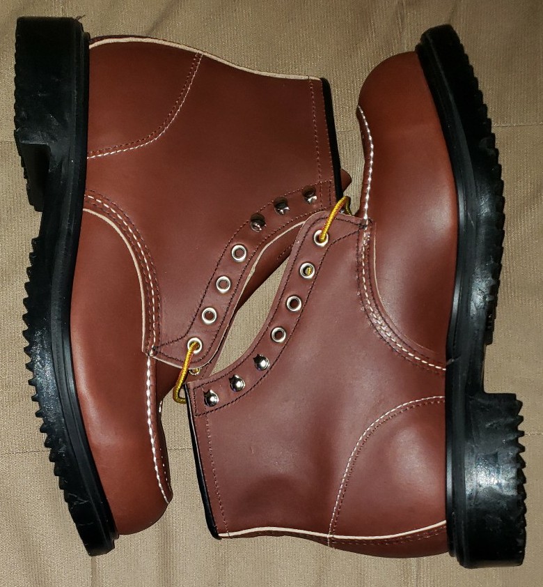 Red Wing (8249) 6 Oil Resistant Long Wear Steel Toe Safety Work Boots Size 11.5