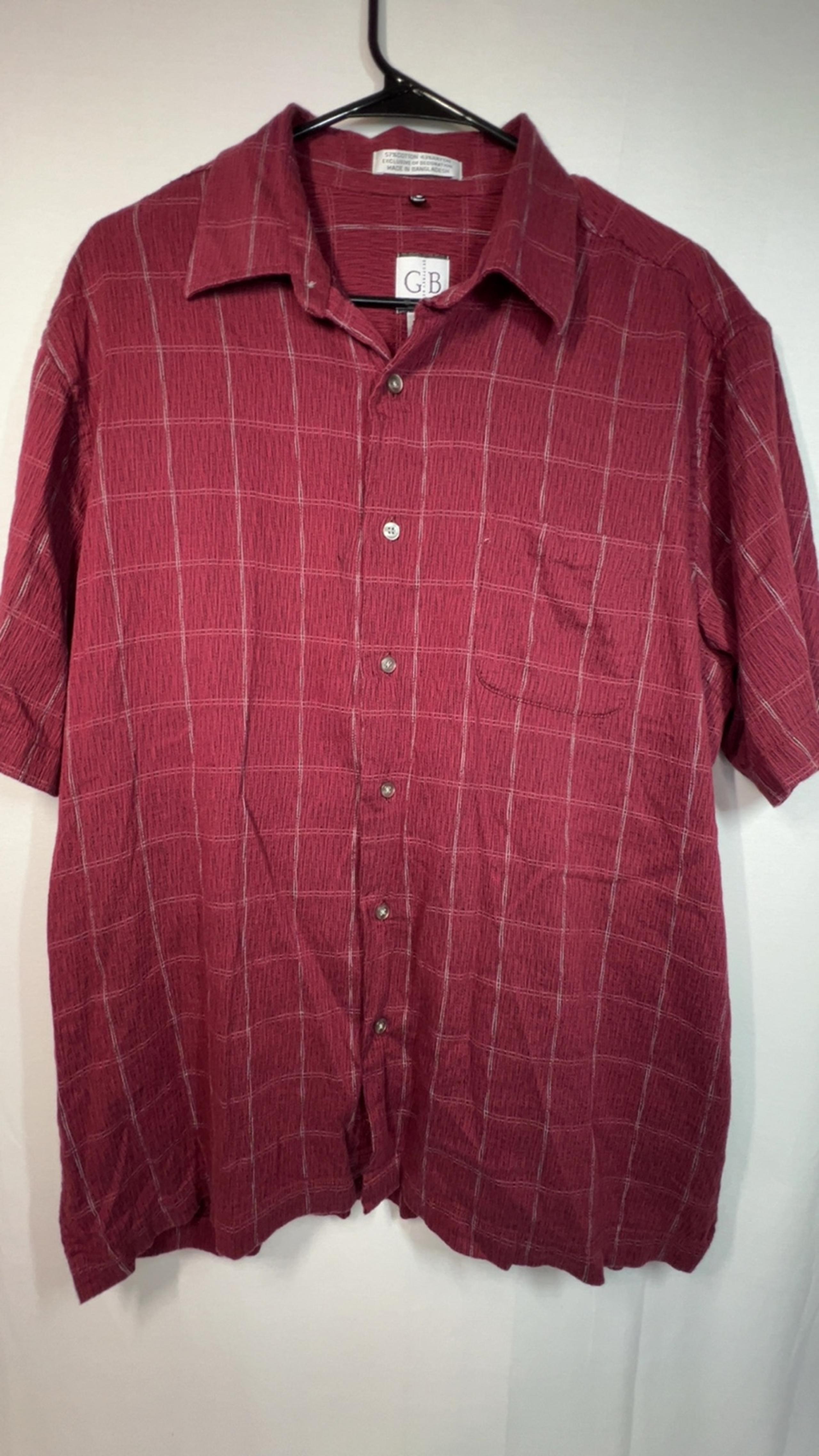 Geoffrey Beene men’s button down shirt