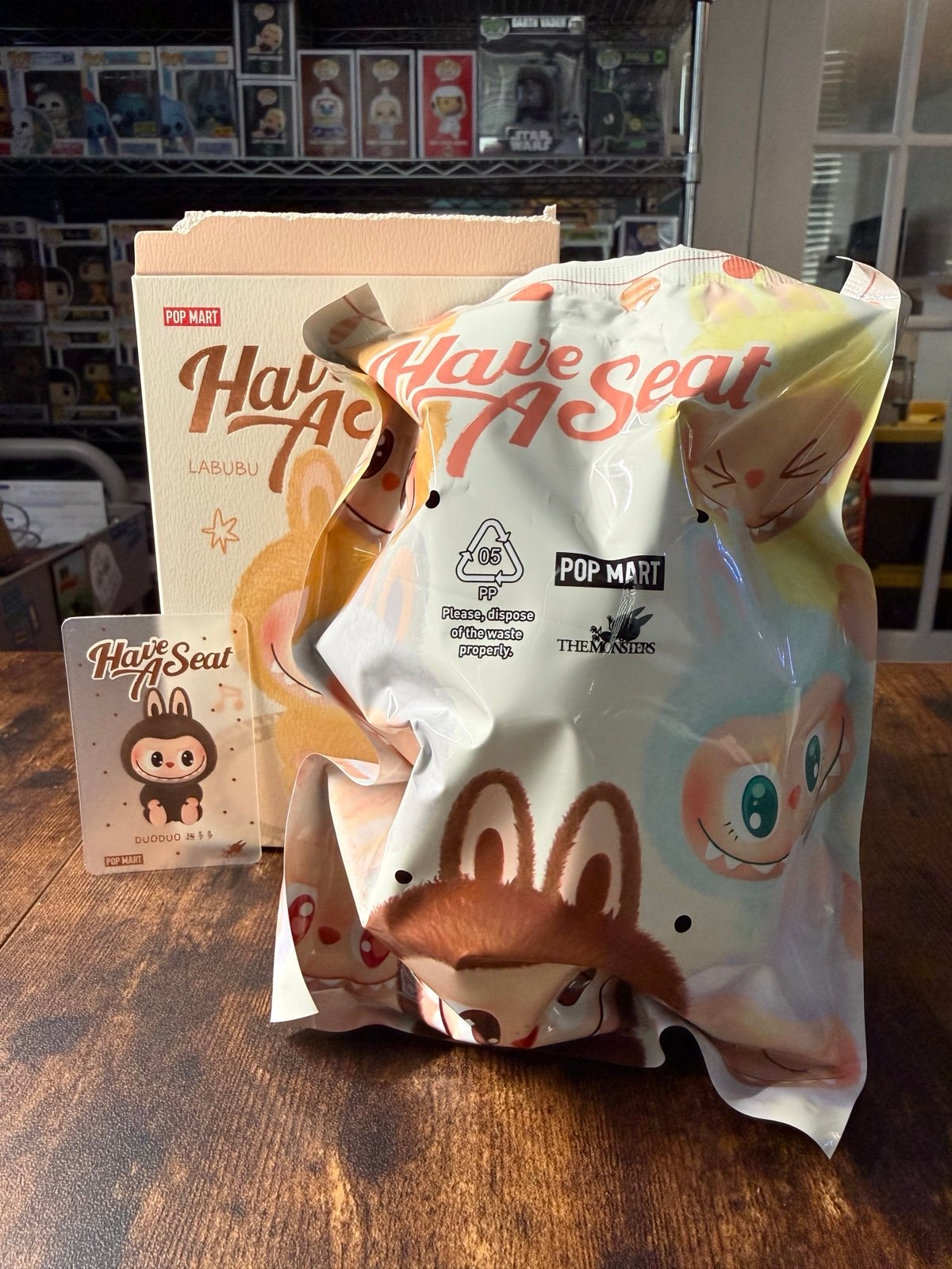 LABUBU SECRET - HAVE A SEAT - DUO DUO