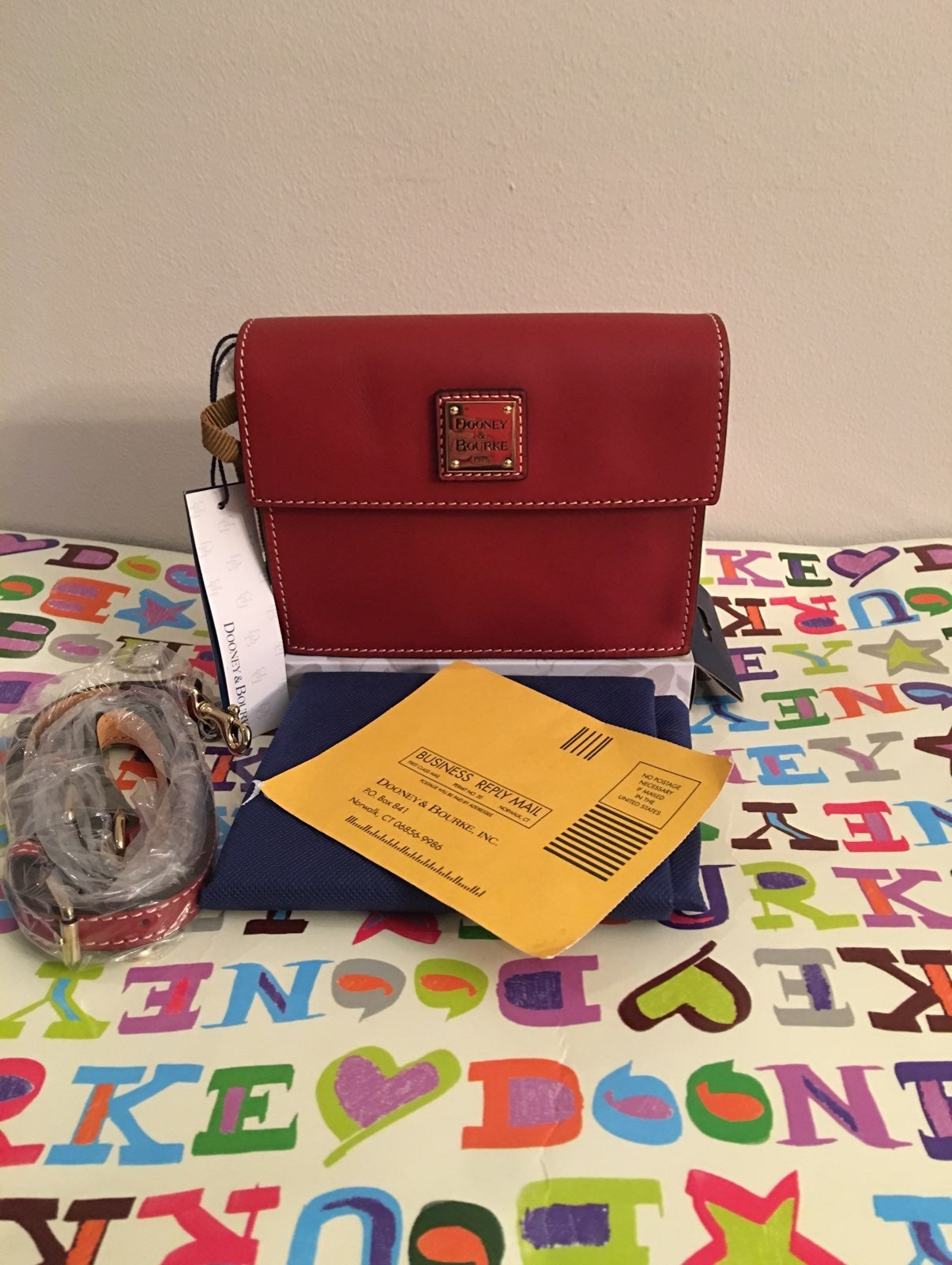 Dooney & Bourke Mini E/W Flap Crossbody