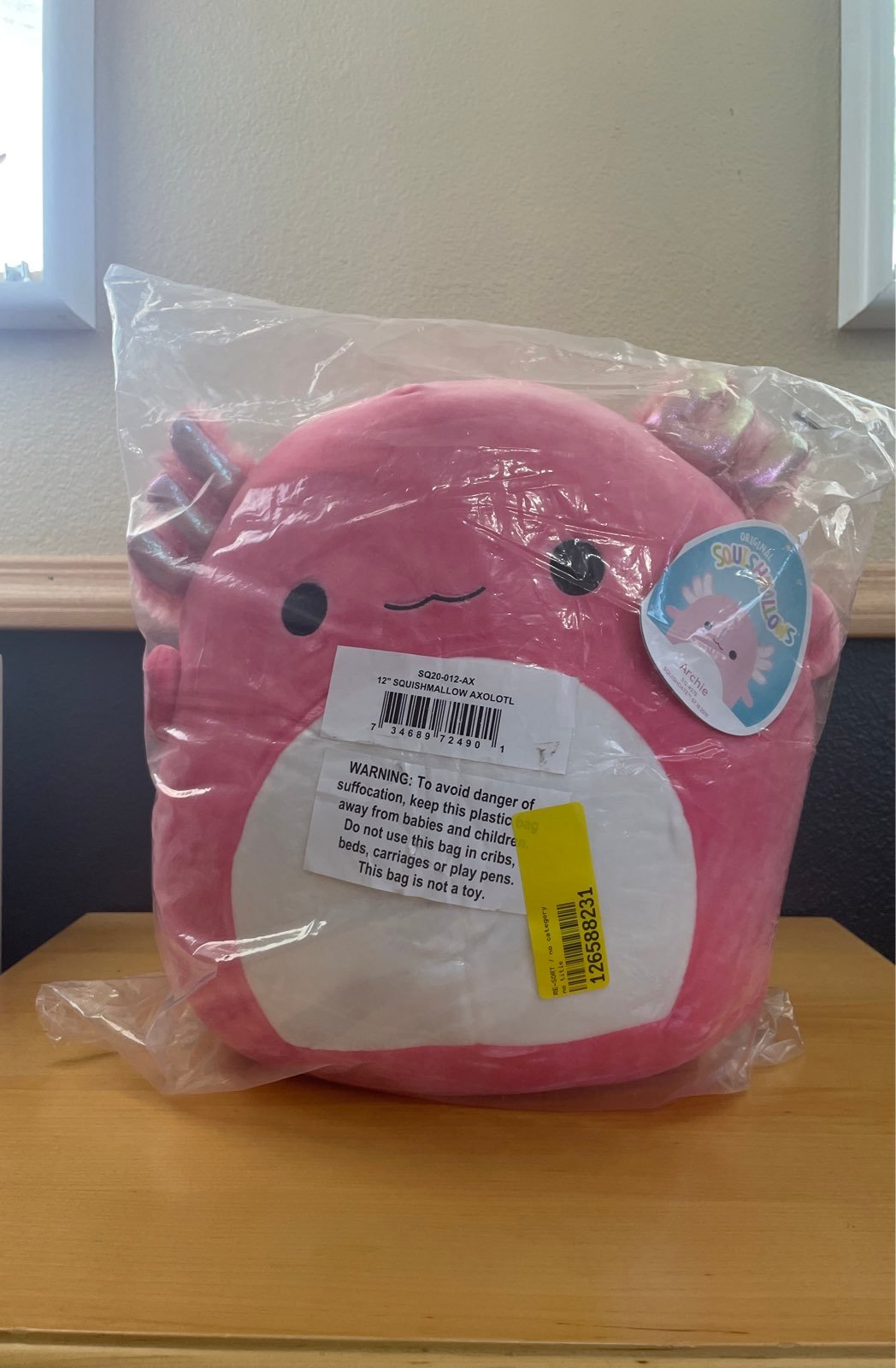 Squishmallows Archie the Axolotl 12