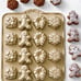 Williams Sonoma Exclusive Nordic Ware Holiday Bitelets Pan LIKE NEW