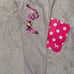 VS PINK VINTAGE OMBRÉ MERMAID HOLO BLING LOGO OUTFIT SET ZIP HOODIE SWEATPANTS L