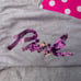 VS PINK VINTAGE OMBRÉ MERMAID HOLO BLING LOGO OUTFIT SET ZIP HOODIE SWEATPANTS L