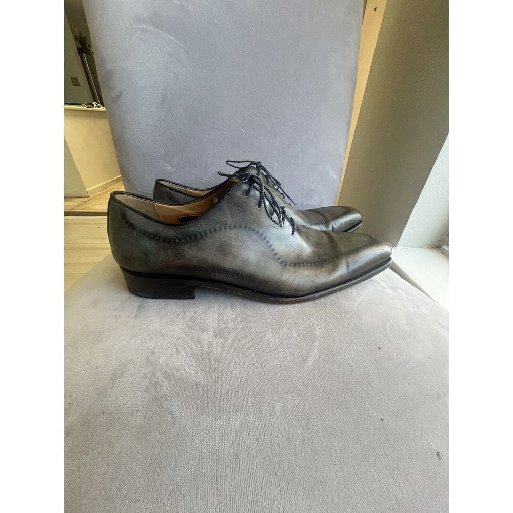 harris Firenze Men Hand Made Shoes, Unique Elegant Style 10.5
