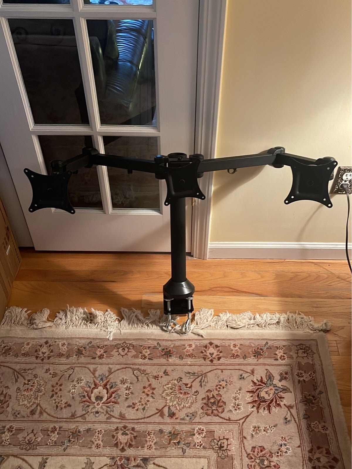 Triple Monitor Desk Mount